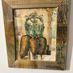 Queen Rabbit / Plenty of Carrots Picture Frame